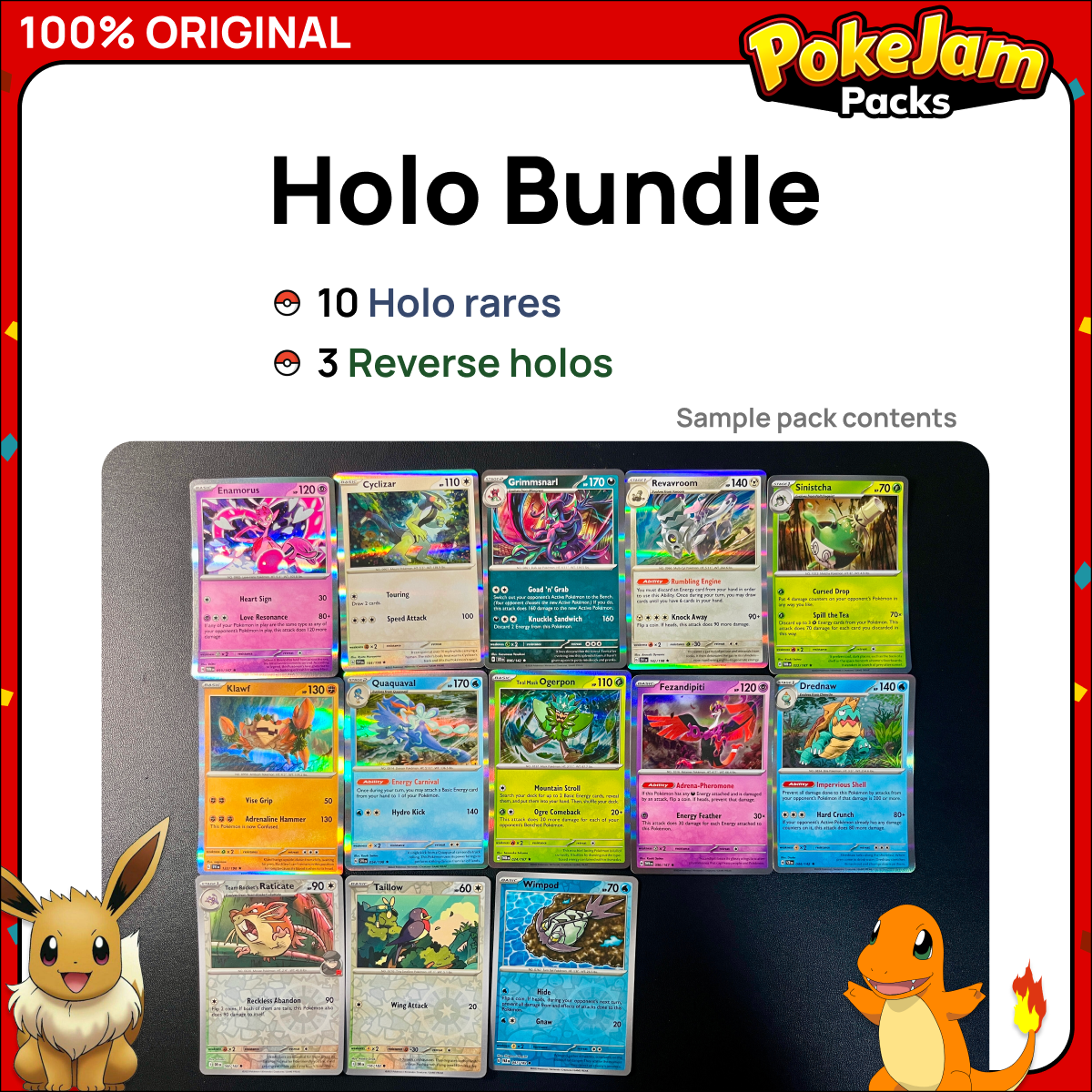 Pokémon Card Bundles - 40+ Authentic Card Pack with Guaranteed Rare - Perfect for Gifts & Collectors