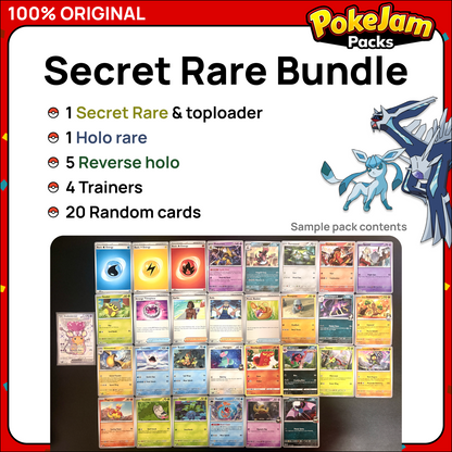 Pokémon Card Bundles - 40+ Authentic Card Pack with Guaranteed Rare - Perfect for Gifts & Collectors
