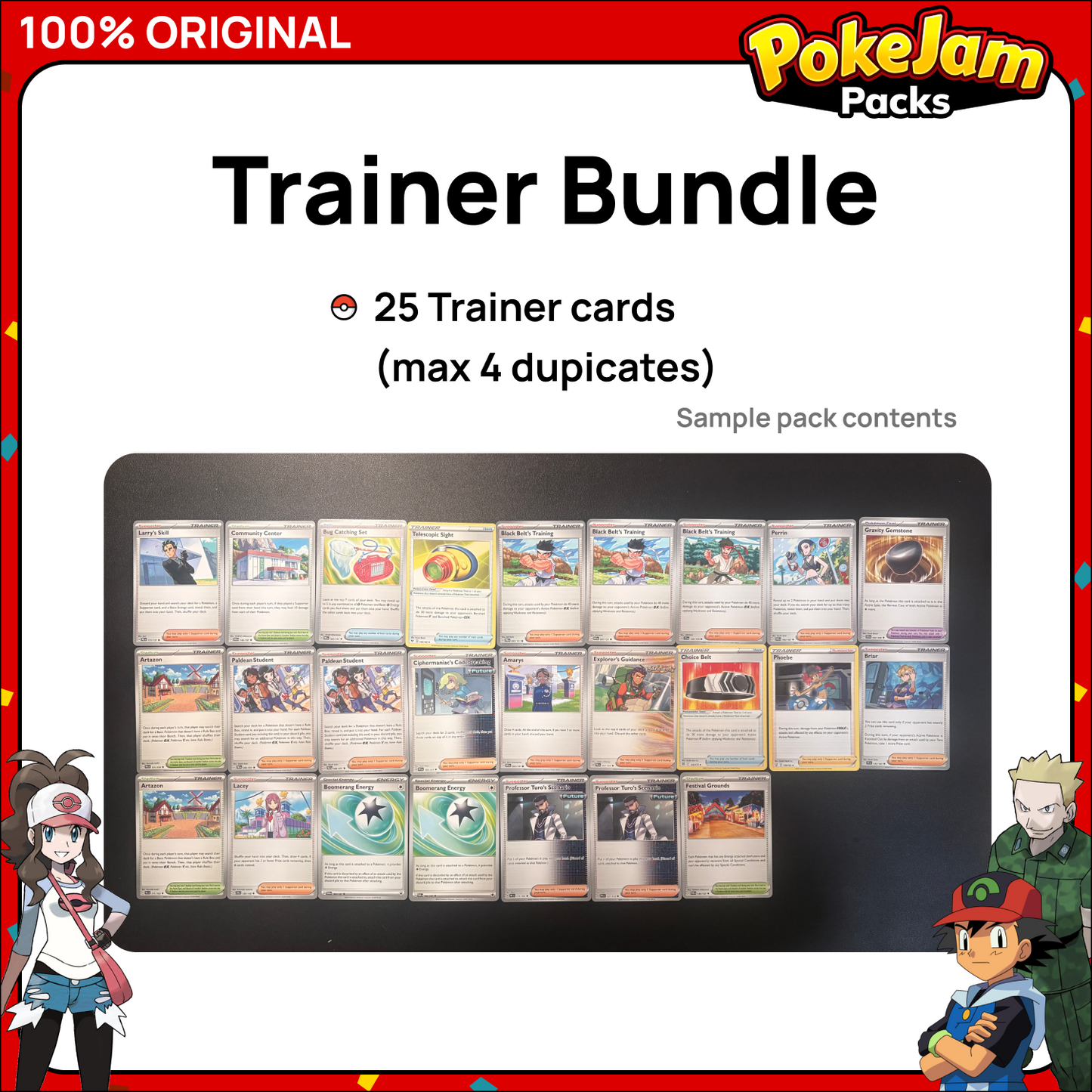 Pokémon Card Bundles - 40+ Authentic Card Pack with Guaranteed Rare - Perfect for Gifts & Collectors
