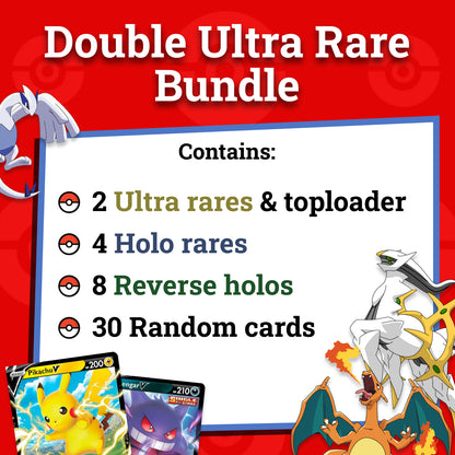 Pokémon Card Bundles - 40+ Authentic Card Pack with Guaranteed Rare - Perfect for Gifts & Collectors