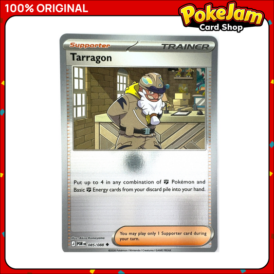 Tarragon 85/88 - Reverse Hologram - Perfect Order - Pokemon Card