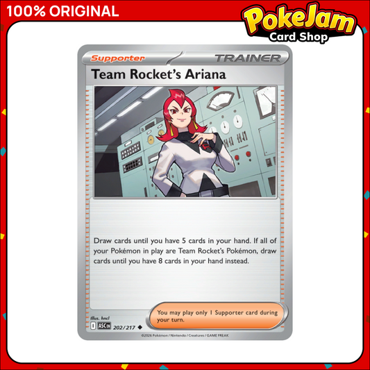 Team Rocket's Ariana 202/217 - Uncommon - Ascended Heroes - Pokemon Card
