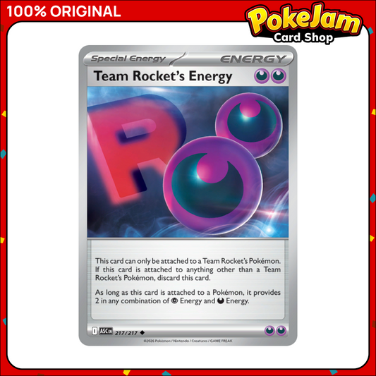 Team Rocket's Energy 217/217 - Uncommon - Ascended Heroes - Pokemon Card