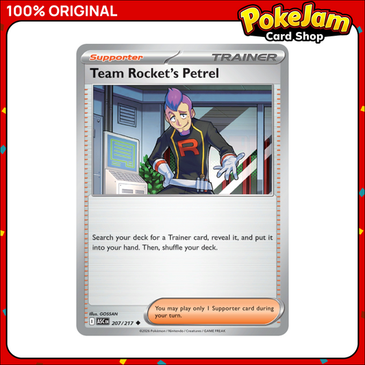 Team Rocket's Petrel 207/217 - Uncommon - Ascended Heroes - Pokemon Card