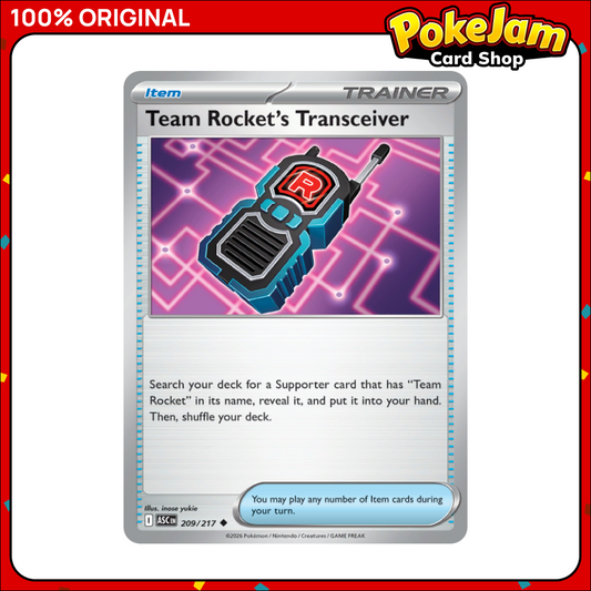 Team Rocket's Transceiver 209/217 - Uncommon - Ascended Heroes - Pokemon Card