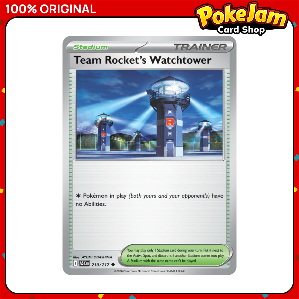 Team Rocket's Watchtower 210/217 - Uncommon - Ascended Heroes - Pokemon Card