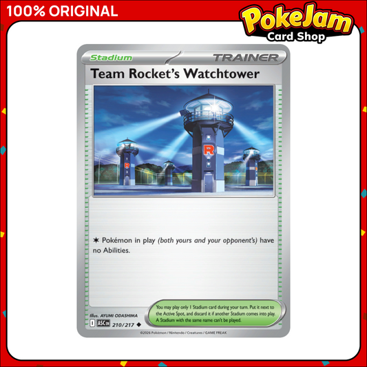 Team Rocket's Watchtower 210/217 - Uncommon - Ascended Heroes - Pokemon Card