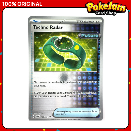 Techno Radar 180/182 - Reverse Hologram - Paradox Rift - Pokemon Card