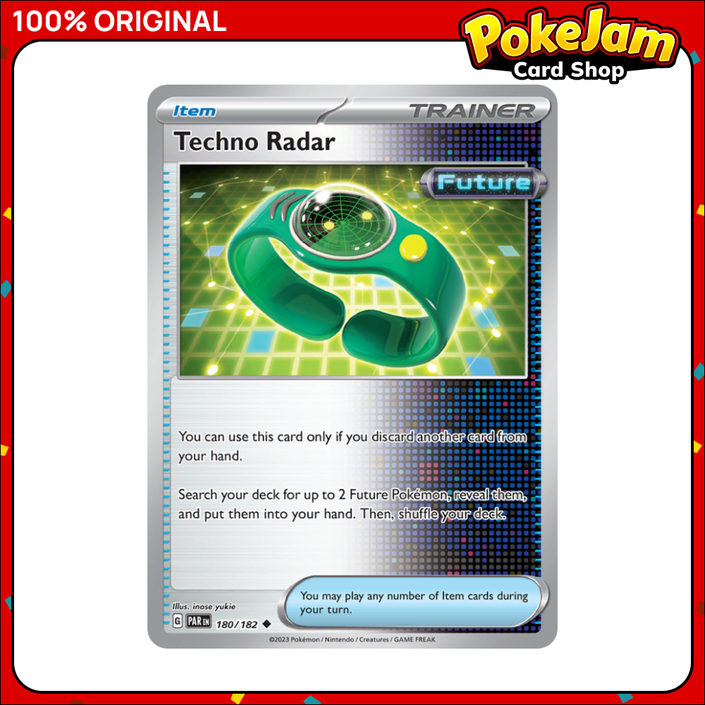 Techno Radar 180/182 - Uncommon - Paradox Rift - Pokemon Card