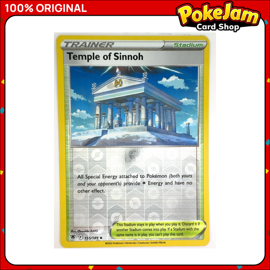 Temple of Sinnoh 155/189 - Reverse Hologram - Astral Radiance - Pokemon Card