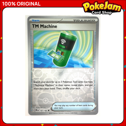 TM Machine 181/182 - Reverse Hologram - Destined Rivals - Pokemon Card