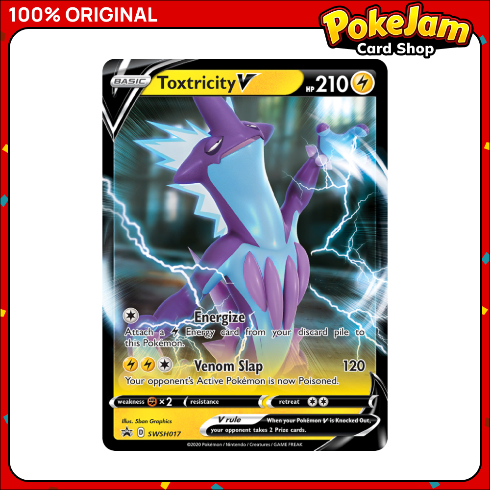 Toxtricity V - SWSH017 - Promo - Sword & Shield Promos - Pokemon TCG
