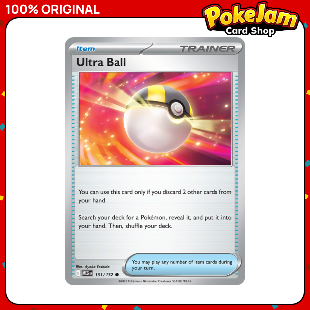 Ultra Ball 131/132 - Common - Mega Evolution - Pokemon Card