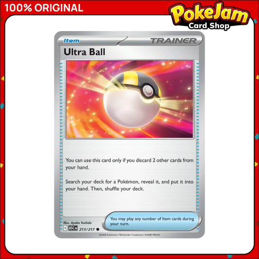 Ultra Ball 213/217 - Common - Ascended Heroes - Pokemon Card