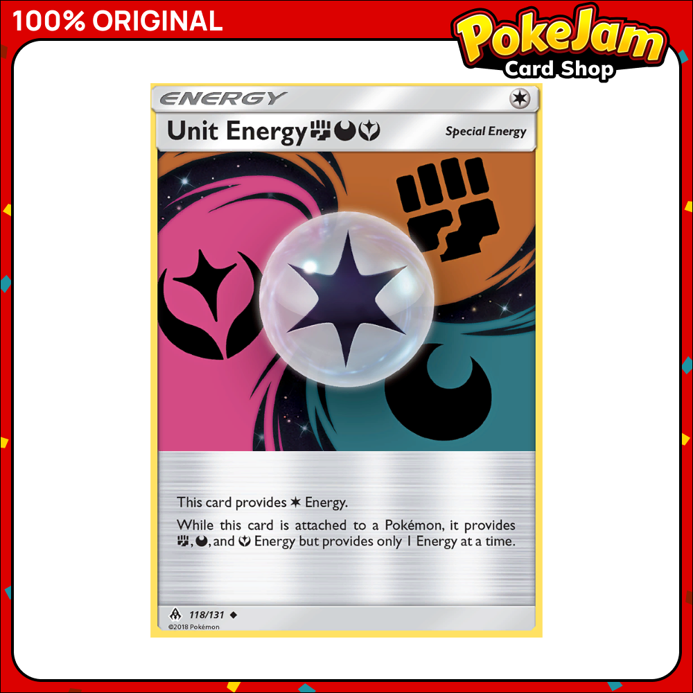 Unit Energy FightingDarknessFairy 118/131 - Uncommon - Forbidden Light - Pokemon Card