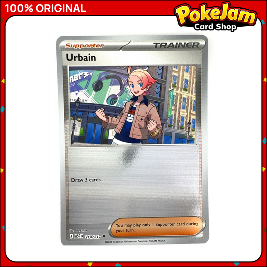 Urbain 214/217 - Reverse Hologram - Ascended Heroes - Pokemon Card