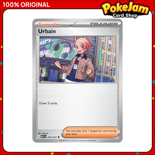 Urbain 214/217 - Uncommon - Ascended Heroes - Pokemon Card
