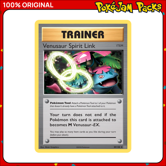Venusaur Spirit Link - 89/108 - Uncommon - Evolutions - Pokemon Card