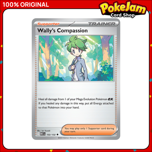 Wally's Compassion 132/132 - Uncommon - Mega Evolution - Pokemon Card