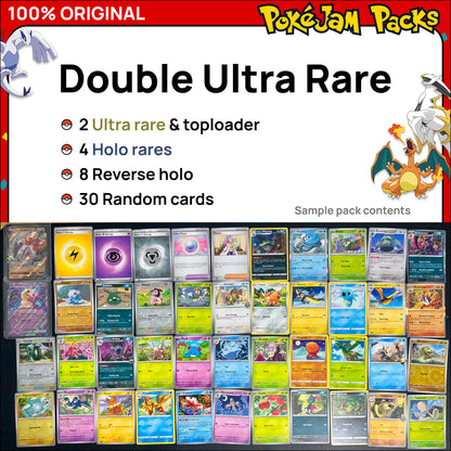 Pokémon Card Bundles - 40+ Authentic Card Pack with Guaranteed Rare - Perfect for Gifts & Collectors