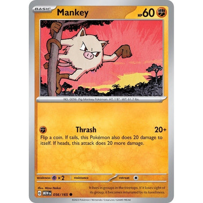 Pokémon - Fighting & Fire Common/Uncommon Singles - Scarlet & Violet 151 - Pokemon TCG
