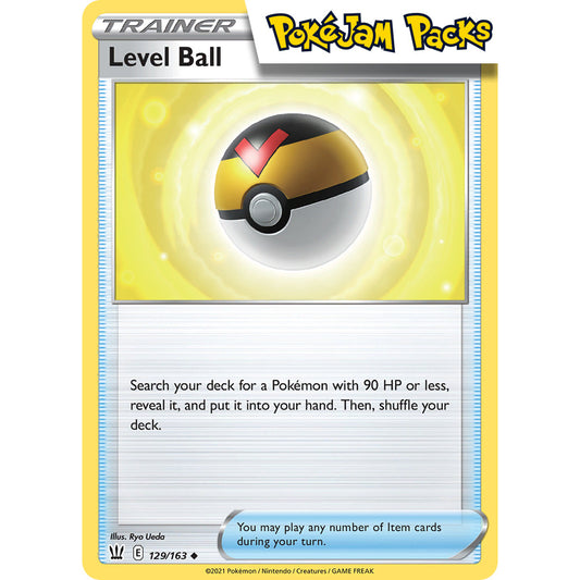 Level Ball - 129/163 - Uncommon - Sword & Shield: Battle Styles - Pokémon TCG