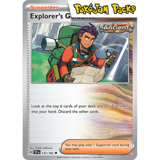 Explorer's Guidance - 147/162 - Uncommon - Scarlet & Violet: Temporal Forces - Pokémon TCG