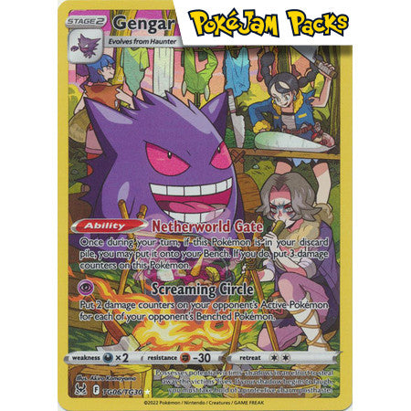 Gengar - TG06/TG30 - Holo Rare - Sword & Shield: Lost Origin - Pokémon TCG