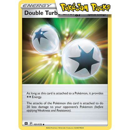 Double Turbo Energy - 151/172 - Uncommon - Brilliant Stars - Pokémon TCG