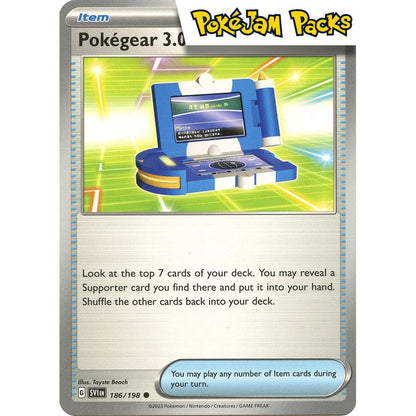Pokegear 3.0 - 186/198 - Common - Scarlet & Violet - Pokémon TCG