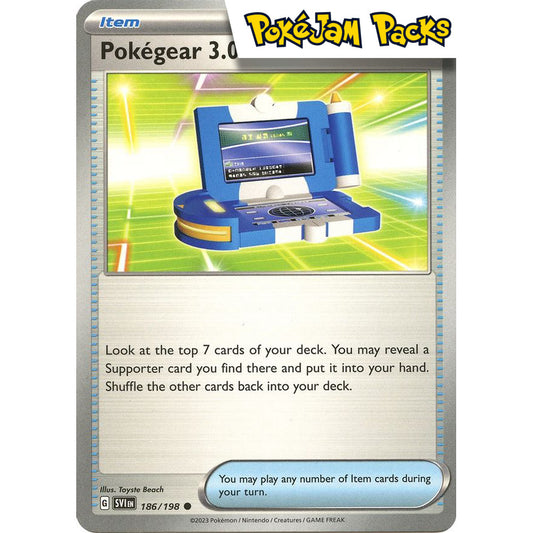 Pokegear 3.0 - 186/198 - Common - Scarlet & Violet - Pokémon TCG