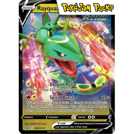 Rayquaza V - SWSH147 - Promo - Sword & Shield Promos - Pokémon TCG