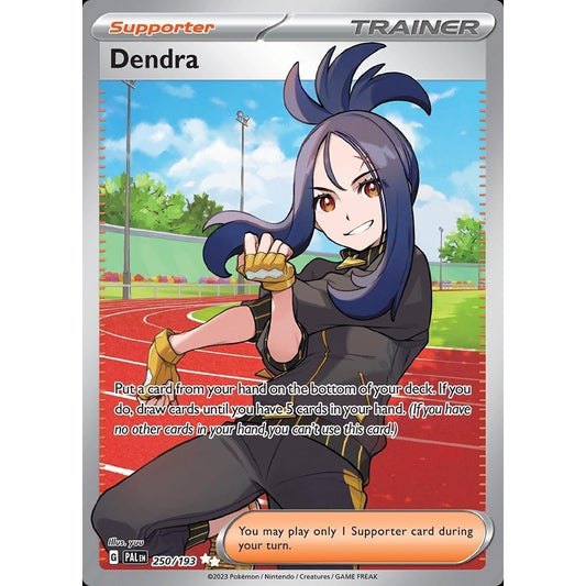 Dendra - 250/193 - Full Art Secret Rare - Paldea Evolved - Pokemon TCG
