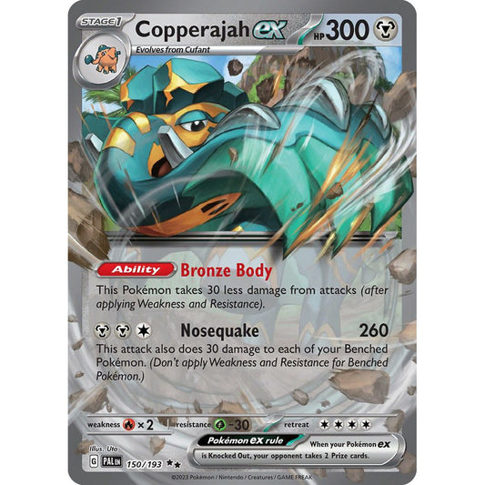 Copperajah ex - 150/193 - Ultra Rare - Scarlet & Violet: Paldea Evolved - Pokémon TCG