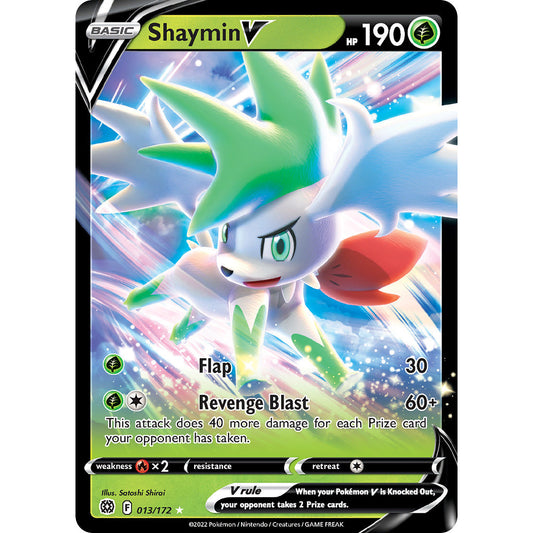 Shaymin V - 013/172 - Ultra Rare - Sword & Shield: Brilliant Stars - Pokémon TCG