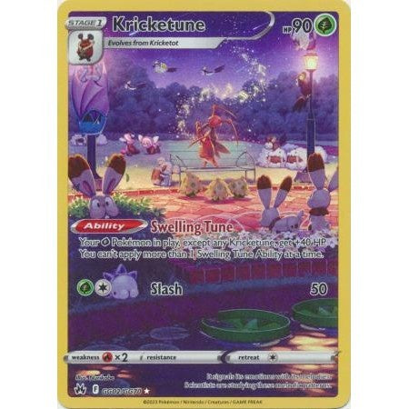 Kricketune - GG02/GG70 - Holo Rare - Crown Zenith - Pokémon TCG