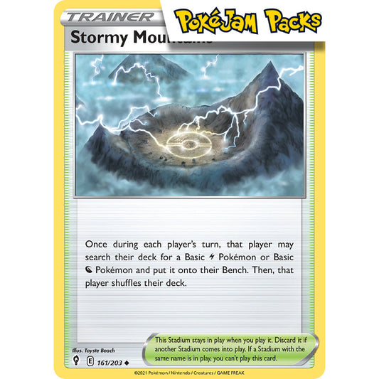 Stormy Mountains - 161/203 - Uncommon - Sword & Shield: Evolving Skies - Pokémon TCG