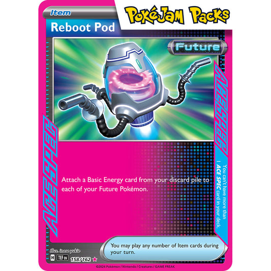 Reboot Pod - 158/162 - Ace Rare - Scarlet & Violet: Temporal Forces - Pokémon TCG