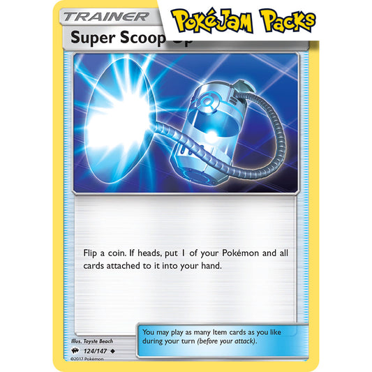 Super Scoop Up - 124/147 - Uncommon - Burning Shadows - Pokémon TCG