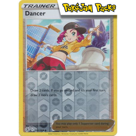 Dancer - 232/264 - Uncommon Reverse Holo - Fusion Strike - Pokémon TCG
