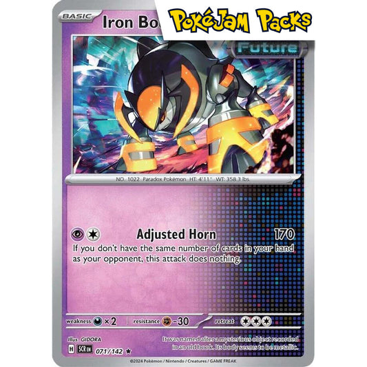 Iron Boulder - 071/142 - Reverse Holo Rare - Stellar Crown - Pokémon TCG