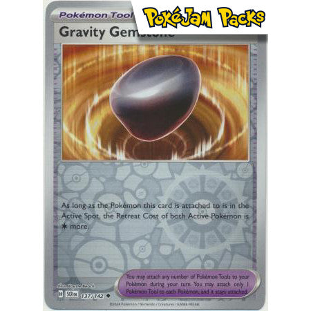 Gravity Gemstone - 137/142 - Uncommon Reverse Holo - Stellar Crown - Pokémon TCG