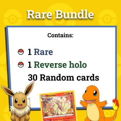 Pokemon Card Happy Bundles - Guaranteed Card Packs - TCG Trading Card Game