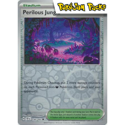 Perilous Jungle - 156/162 - Uncommon Reverse Holo - Scarlet & Violet: Temporal Forces - Pokémon TCG