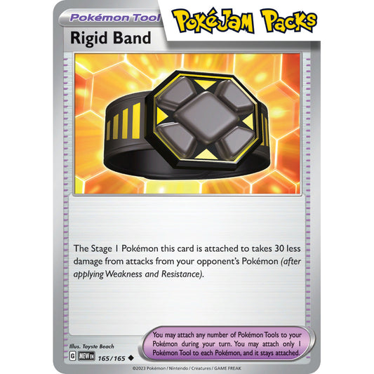 Rigid Band - 165/165 - Uncommon - Scarlet & Violet 151 - Pokémon TCG