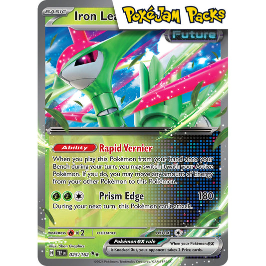 Iron Leaves ex - 025/162 - Ultra Rare - Scarlet & Violet: Temporal Forces - Pokémon TCG