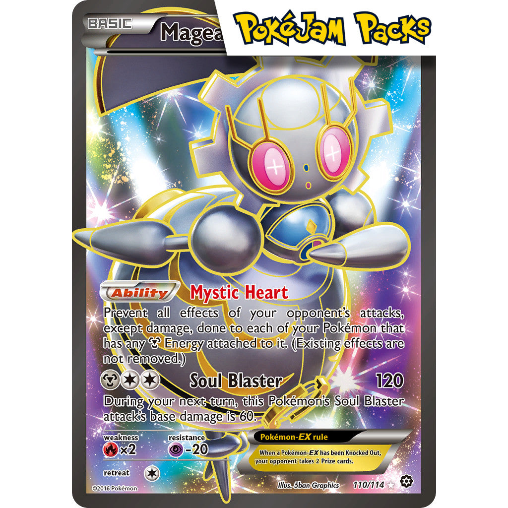 Magearna EX - 110/114 - Full Art Ultra Rare - XY: Steam Siege - Pokémon TCG