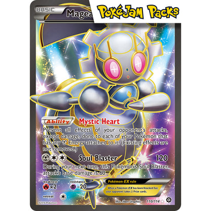 Magearna EX - 110/114 - Full Art Ultra Rare - XY: Steam Siege - Pokémon TCG