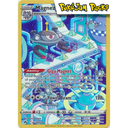 Magnezone - GG18/GG70 - Holo Rare - Crown Zenith - Pokémon TCG