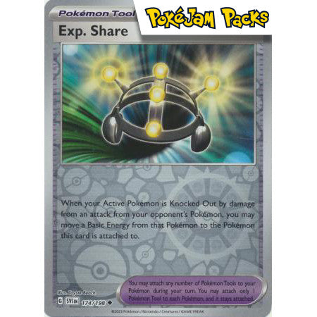 Exp. Share - 174/198 - Uncommon Reverse Holo - Scarlet & Violet - Pokémon TCG